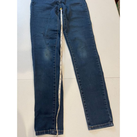 TRACTR Womens Jeans Skinny Leg Stretch Low Rise Five Design Pockets Blue Size 28 - Picture 6 of 9